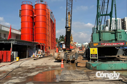 Metro số 2 thi công, TP.HCM điều chỉnh giao thông tại các điểm nóng ùn tắc