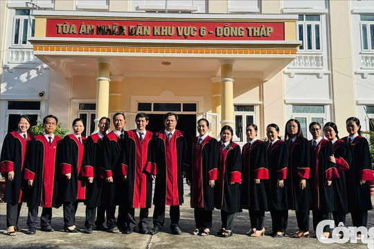 TAND khu vực 6- Đồng Tháp: Tiên phong, đổi mới, hoàn thành xuất sắc nhiệm vụ
