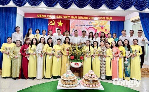 TAND khu vực 1 – Cần Thơ họp mặt kỷ niệm Ngày phụ nữ Việt Nam 20/10