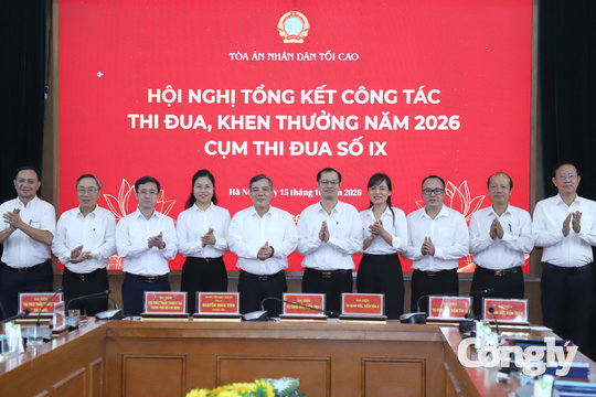Cụm thi đua số IX TAND: Đẩy mạnh phong trào thi đua gắn với nhiệm vụ chuyên môn