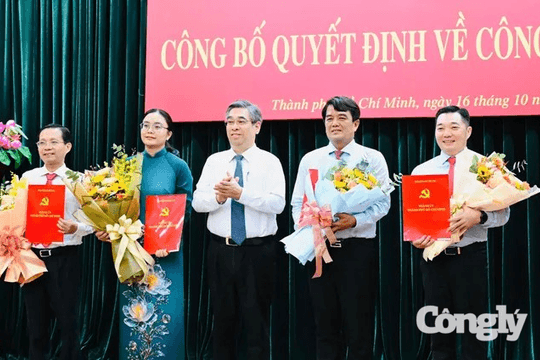TP.HCM có tân Trưởng ban Tuyên giáo Thành ủy