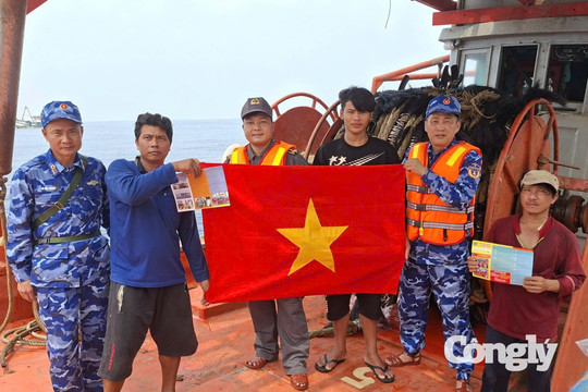 Vùng Cảnh sát biển 3 rút kinh nghiệm phối hợp chống khai thác IUU