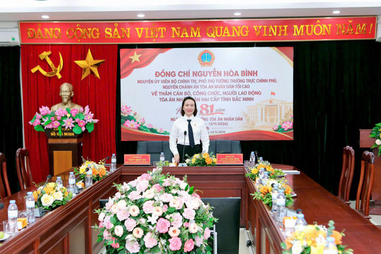 Nữ Chánh án khu vực và câu chuyện truyền cảm hứng nhân ngày 20/10