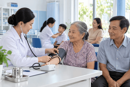 Hà Nội tăng tốc khám sức khỏe miễn phí cho người dân