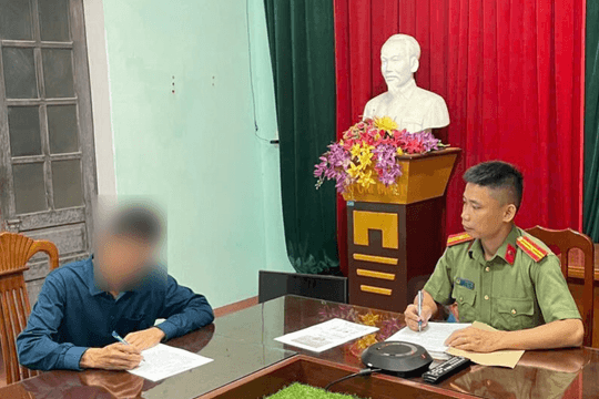Xử lý người đàn ông đăng tin sai lệch trên mạng xã hội