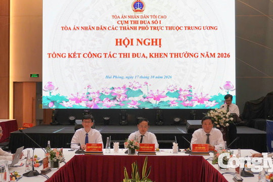 Cụm thi đua số I TAND tổng kết công tác thi đua, khen thưởng