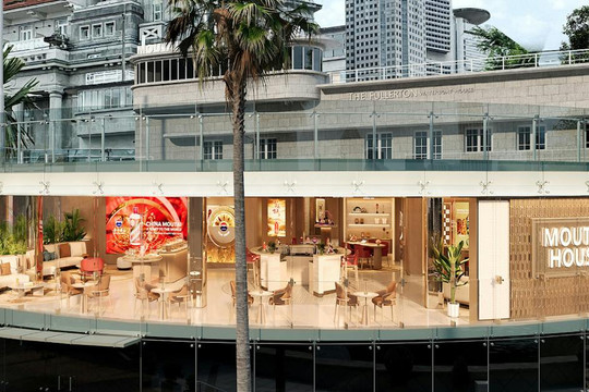 Vị trí đắc địa Moutai House và trải nghiệm ven sông tại Fullerton