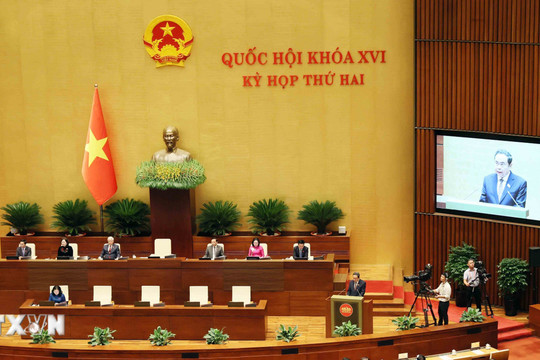 Kỳ họp thứ Hai, Quốc hội khóa XVI: Kịp thời thể chế hóa các chủ trương, quyết sách của Đảng