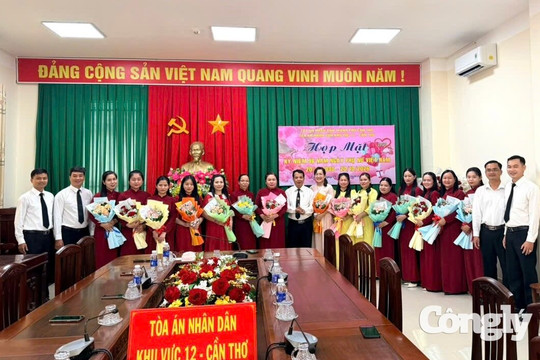 TAND khu vực 12- Cần Thơ: Phát huy vai trò phụ nữ thời đại mới