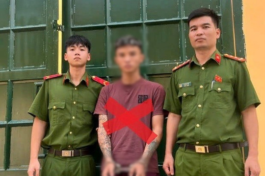 Bắt đối tượng gây rối trật tự công cộng sau 1 năm lẩn trốn