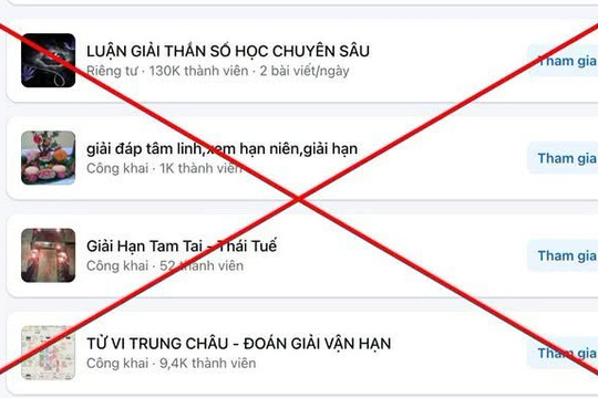 Cảnh báo lừa đảo núp bóng "tâm linh"