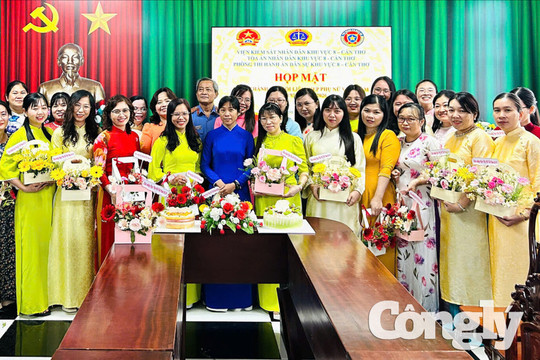 Tôn vinh những đóng góp của nữ cán bộ các cơ quan tư pháp