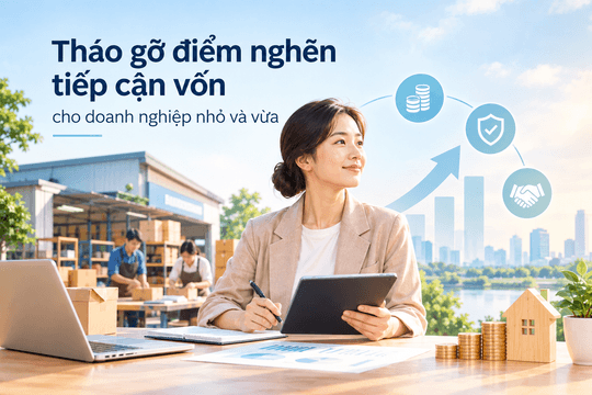 Tháo gỡ điểm nghẽn tiếp cận vốn cho doanh nghiệp nhỏ và vừa