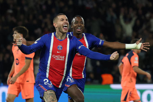 Barcelona gục ngã trước sức mạnh đáng sợ của PSG