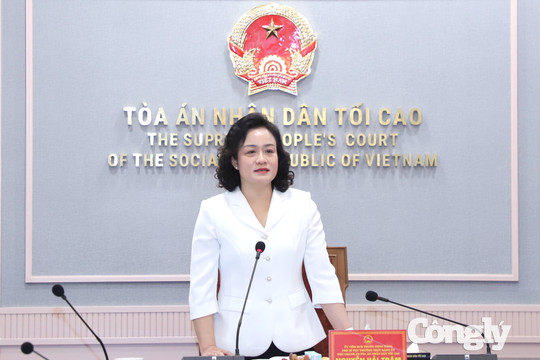 Phó Chánh án Nguyễn Hải Trâm: Tập trung bố trí Thẩm phán phù hợp, đáp ứng yêu cầu nhiệm vụ