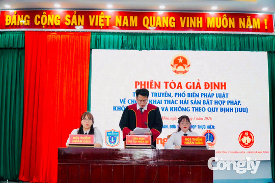 TAND khu vực 4 - Khánh Hòa được đề nghị tặng “Cờ thi đua Tòa án nhân dân” năm 2026