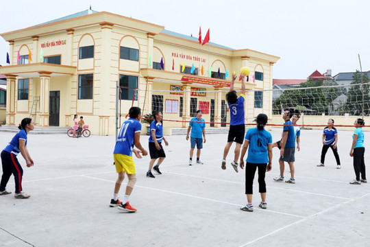 Bắc Ninh: Phát huy hệ thống thiết chế văn hóa, thể thao cơ sở