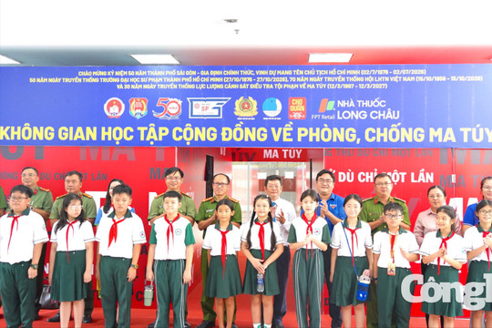 TP.HCM xây dựng không gian học tập phòng, chống ma túy