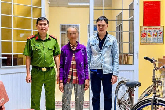 Hỗ trợ cụ bà đi lạc 3 ngày trở về nhà an toàn