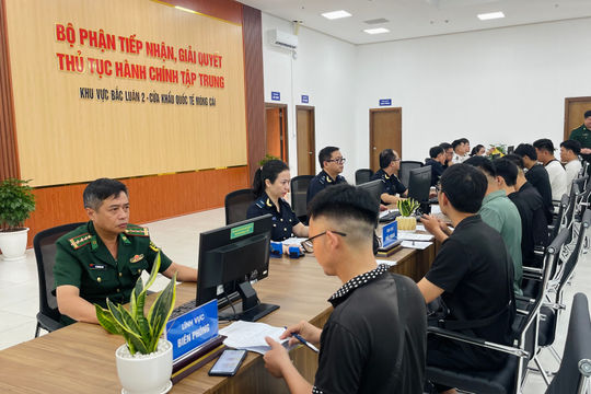Số hóa công tác biên phòng, giữ vững chủ quyền biên giới