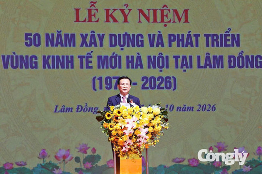 Lâm Đồng kỷ niệm 50 năm xây dựng vùng kinh tế mới Hà Nội