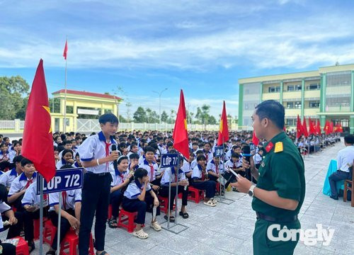 Tuyên truyền pháp luật cho học sinh tuyến biên giới tỉnh An Giang