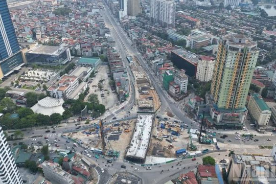 Hà Nội phân luồng nút giao La Thành - Nguyễn Chí Thanh từ 24/10 đến 25/11