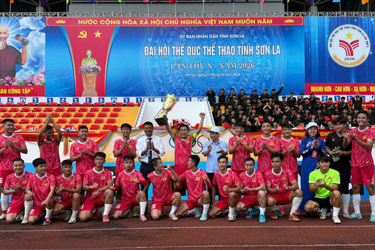 Sơn La khai mạc Đại hội Thể dục thể thao lần thứ X, quy tụ hơn 3.000 vận động viên
