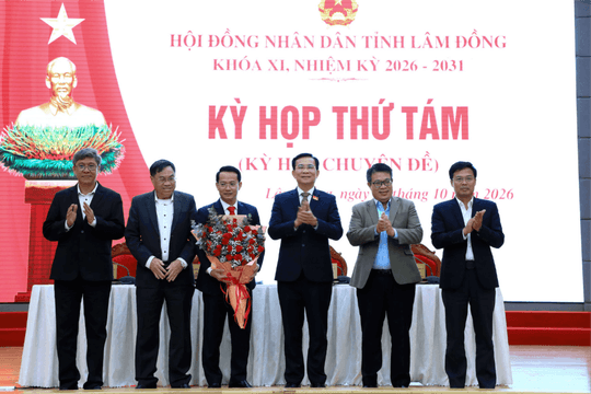 Ông Nguyễn Bá Út được bầu làm Phó Chủ tịch UBND tỉnh Lâm Đồng