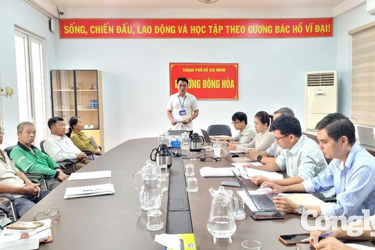 Vận động người dân bàn giao mặt bằng dự án Đại học Quốc gia TP.HCM
