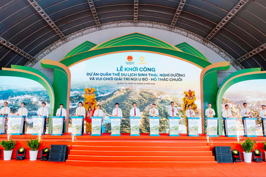 Quảng Trị khởi công dự án Quần thể du lịch sinh thái núi U Bò - hồ Thác Chuối