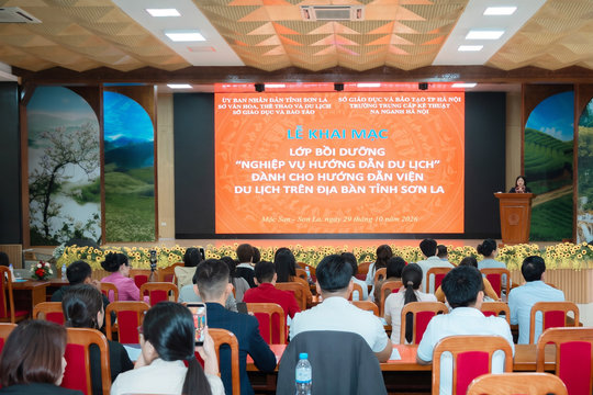 Sơn La bồi dưỡng kỹ năng, nâng chất lượng đội ngũ hướng dẫn du lịch