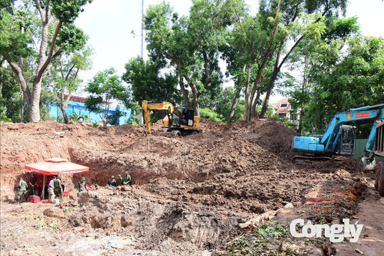 Quy tập gần 300 bộ hài cốt liệt sĩ ở Công viên Lê Thị Riêng