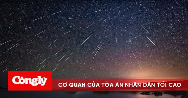 Đêm nay Việt Nam đón mưa sao băng đẹp nhất 2020