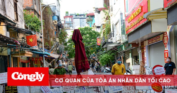 Hà Nội: Quận Cầu Giấy chuyển màu thành “vùng cam”