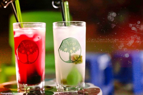 Độc đáo dãy trà chanh vỉa hè mang thương hiệu Sơn Paris