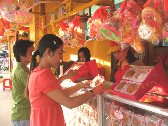 Sôi động thị trường bánh Trung thu