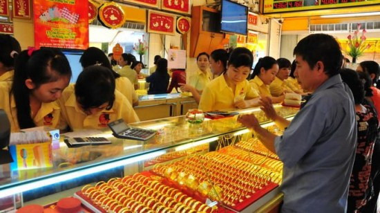 Giá vàng tăng đột biến do căng thẳng Trung Đông