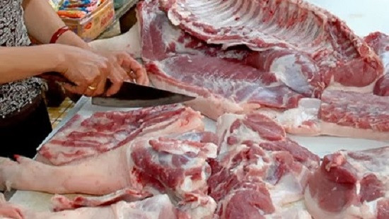 100% mẫu thịt gia súc, gia cầm nhiễm vi khuẩn gây hại đường ruột