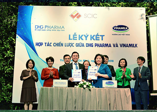 Vinamilk và Dược Hậu Giang hợp tác chiến lược để nghiên cứu phát triển sản phẩm