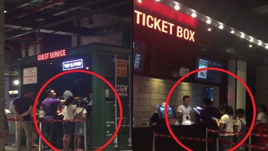 Hành hung nhân viên và quản lý rạp chiếu phim CGV