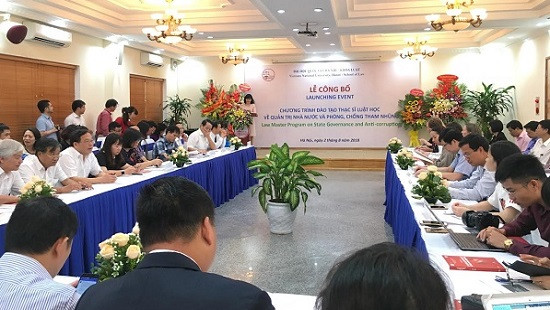 ĐH quốc gia Hà Nội công bố chương trình đào tạo Thạc sĩ Quản trị Nhà nước và Phòng chống tham nhũng