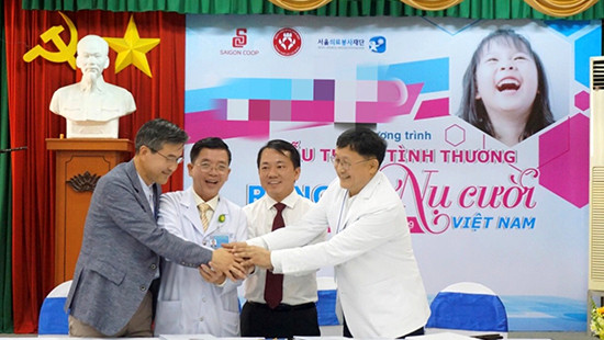 Bệnh viện Răng hàm mặt TP.HCM và Saigon Co.op cùng thực hiện chương trình phẫu thuật miễn phí “Rạng rỡ nụ cười Việt Nam 2019”