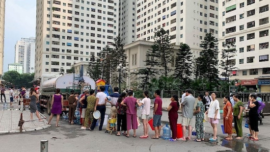 Công ty nước sạch Sông Đà ngừng cấp nước vô thời hạn