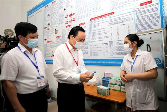 Không giải quyết các trường hợp thí sinh F1,F2 hoặc nghi ngờ nhiễm covid-19 thi trong đợt 1