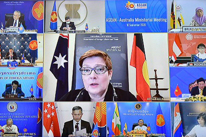 Australia cam kết hỗ trợ phát triển vaccine và Quỹ ASEAN ứng phó COVID-19