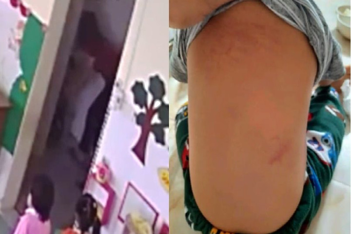 Điều tra vụ giáo viên bạo hành bé 15 tháng tuổi trong nhà vệ sinh
