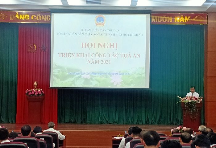 TAND cấp cao tại TP HCM tổ chức Hội nghị triển khai công tác năm 2021
