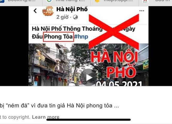 Tin giả về Covid-19 và những bài học “bằng tiền mặt”