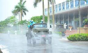 TP.HCM đính chính thông tin sử dụng 5 máy phun khử khuẩn trong đêm
